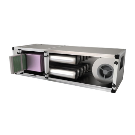 Kompletter Luftfilter 3250 m³ für Dunstabzugshaube - CombiSteel