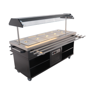 CombiSteel Hot Buffet - Stainless Steel GN 1/1 & LED Lighting