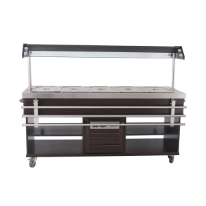 CombiSteel Hot Buffet - Stainless Steel GN 1/1 & LED Lighting