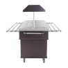 Buffet Warm CombiSteel - Roestvrij Staal GN 1/1 & LED Verlichting