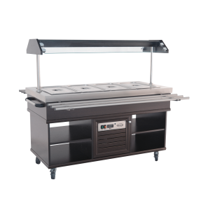 Buffet Réfrigéré 4 GN 1/1 - CombiSteel : Performance professionnelle et design élégant