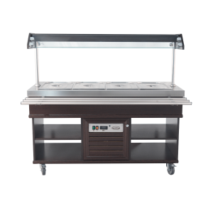 Refrigerated Buffet 4 GN 1/1 - CombiSteel: Professional performance and elegant design