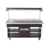 Refrigerated Buffet 4 GN 1/1 - CombiSteel: Professional performance and elegant design