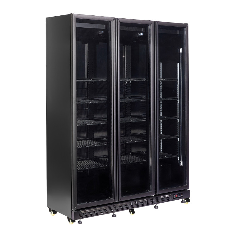 Positieve Koelvitrine met 3 Glazen Deuren - 1200 L - CombiSteel Positieve Koelvitrine met 3 Glazen Deuren - 1200 L - CombiSteel