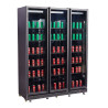 Positieve Koelvitrine met 3 Glazen Deuren - 1200 L - CombiSteel