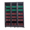 Professional refrigerated display case with 3 glass doors - CombiSteel 1200L