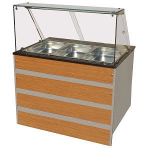 Buffet Warm - 3 GN 1/1 - CombiSteel