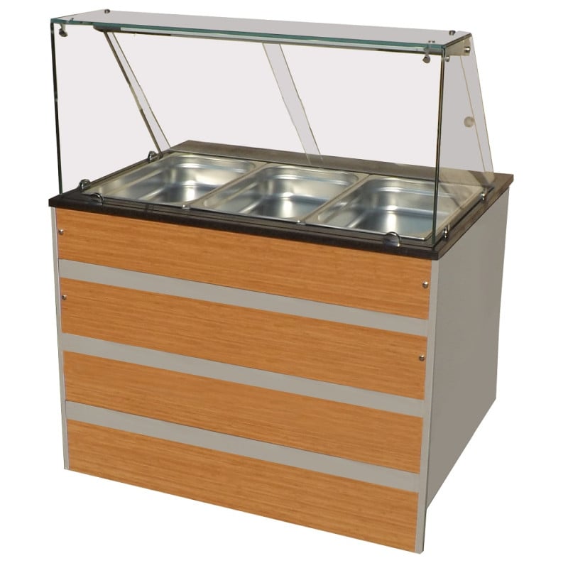 Hot Buffet - 3 GN 1/1 in Stainless Steel | Combisteel