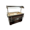 Buffet Gekoeld 3 GN 1/1 CombiSteel Prestatie en Elegant