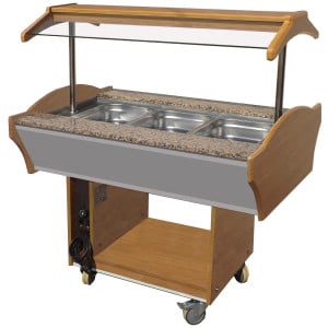 Warm Buffet - 3 GN 1/1 - CombiSteel