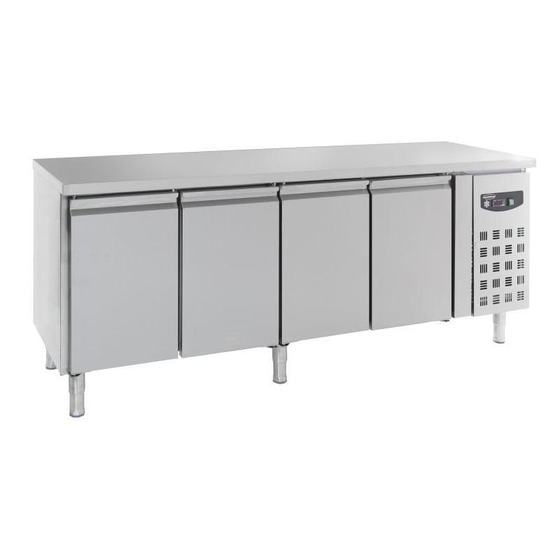 Positive Refrigerated Table GN 1/1 with 4 Doors - 553 L - CombiSteel Positive Refrigerated Table GN 1/1 with 4 Doors - 553 L - CombiSteel