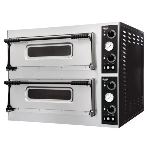 Professional Pizza Oven - Double Chamber - 400V - CombiSteel