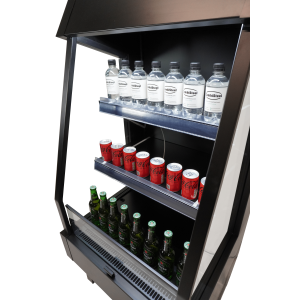 Positieve Koelvitrine - 165 L - CombiSteel