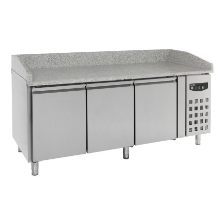 Gekoelde Pizzameubel met 3 Deuren - 580 L - CombiSteel