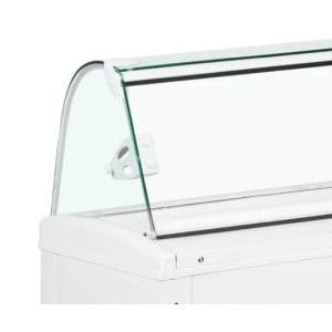 Glass display cabinet - Ventilated - 383 L - CombiSteel