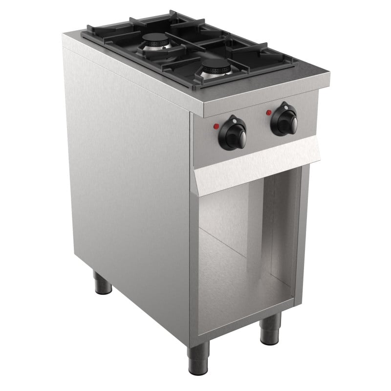 Professional Stove 700 - 2 Burners - CombiSteel Professional Stove 700 - 2 Burners - CombiSteel