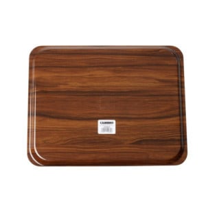 Glatte Laminatplatte Capri Nussbaum - 460 x 360 mm - Cambro