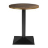 Ronde Tafel Donker Hout Effect - ⌀ 60 cm - Bolero