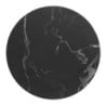 Round Table Black Stone Effect - ⌀ 60 cm - Bolero