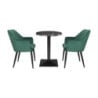 Ronde Tafel Effect Zwarte Steen - ⌀ 60 cm - Bolero