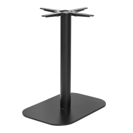 Black Cast Iron Table Base - 720 x 420 x 600 mm - Bolero