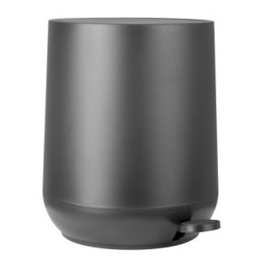 Round Black Pedal Bin - 5 L - Jantex