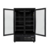 2-Door Refrigerated Display - 744 L - Positive Black - Polar