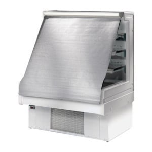 Gray Self-Service Refrigerated Display Case - 1200 mm - Zoin