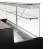 Tibet Black Refrigerated Service Counter - 2000 mm - Zoin