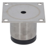 Verstelbare Voet AISI 304 ø 1"1/2 - 65 x 65 mm - FourniResto