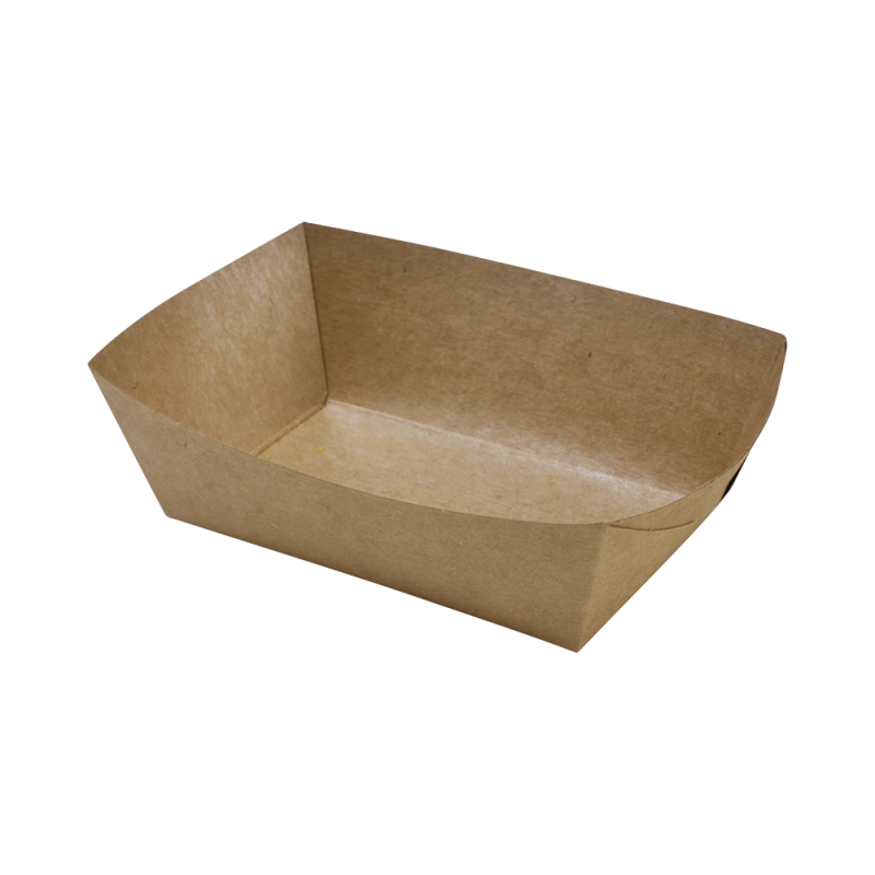 Frietbakje van Kraft - 135 x 85 mm - Set van 250 - FourniResto