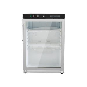 Mini Refrigerated Cabinet 200 L - Positive Glass Stainless Steel - Dynasteel