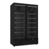 Negative Refrigerated Cabinet with 2 Glass Doors Black - 1000 L - CombiSteel