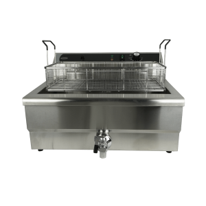 Professionele Friteuse met Aftapkraan - 25 L - CombiSteel