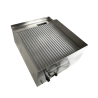 Elektrische Grill Geribbelde Plaat - 350 x 450 mm - CombiSteel