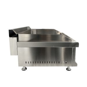 Gasgrill Gladde en Verchroomde Plaat - 650 x 575 Mm - CombiSteel