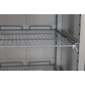 Negatieve Kast 1400 L RVS 2 Deuren GN 2/1 Geventileerd