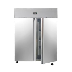 Negative Cabinet 1400 L Stainless Steel 2 Doors GN 2/1 Ventilated