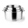 Set van 3 Pannen met Combi Handvat - Lacor