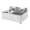 Doppelte elektrische Fritteuse - 2X5L - Buffalo