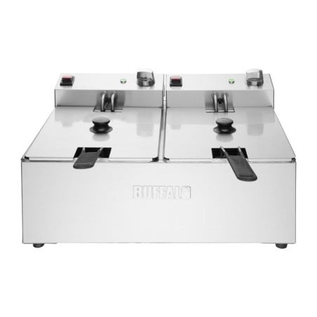 Doppelte elektrische Fritteuse - 2X5L - Buffalo