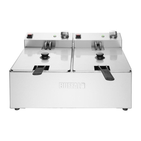 Friteuse Électrique Double - 2X5L - Buffalo