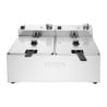 Doppelte elektrische Fritteuse - 2X5L - Buffalo