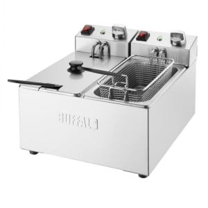 Friteuse Double - 2 x 3 L - Buffalo