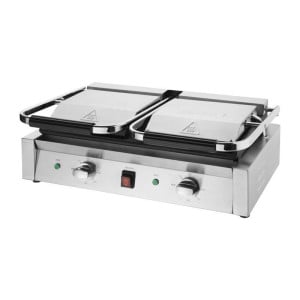 Grill Dubbele Contact Bistro Glad/Glad 230V - Buffalo