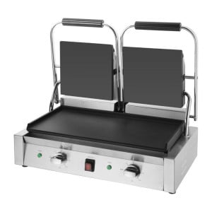 Grill Dubbele Contact Bistro Glad/Glad 230V - Buffalo