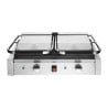 Grill De Contact Double Bistro Rainuré/Rainuré en Inox - Buffalo