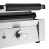 Dubbele Bistro Contactgrill Geribbeld/Geribbeld in RVS - Buffalo