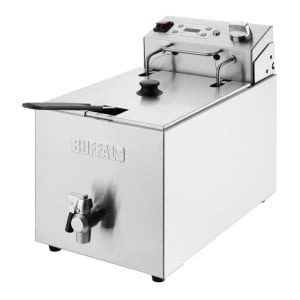Single Electric Fryer With Timer - 1 X 8L - Buffalo