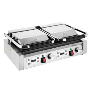 Dubbele Contactgrill Glad/Glad - Buffalo
